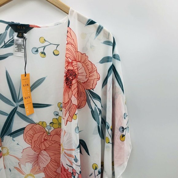 41 Hawthorn Stitch Fix 3X Open Front Kimono 707 - Picture 2 of 4